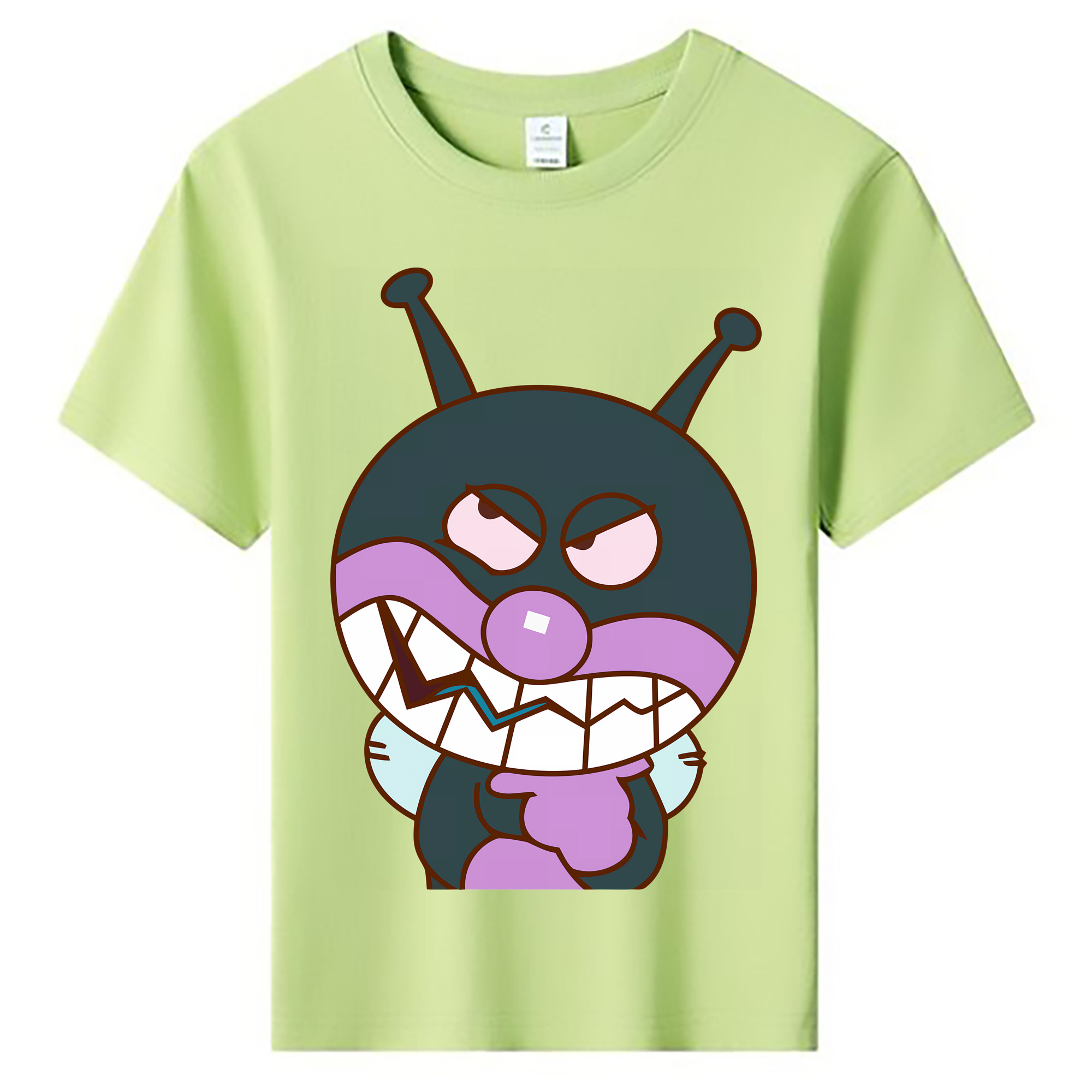 （画像用） アンパンマン Anpanman 綿100％キッズTシャツ（フロントプリント）